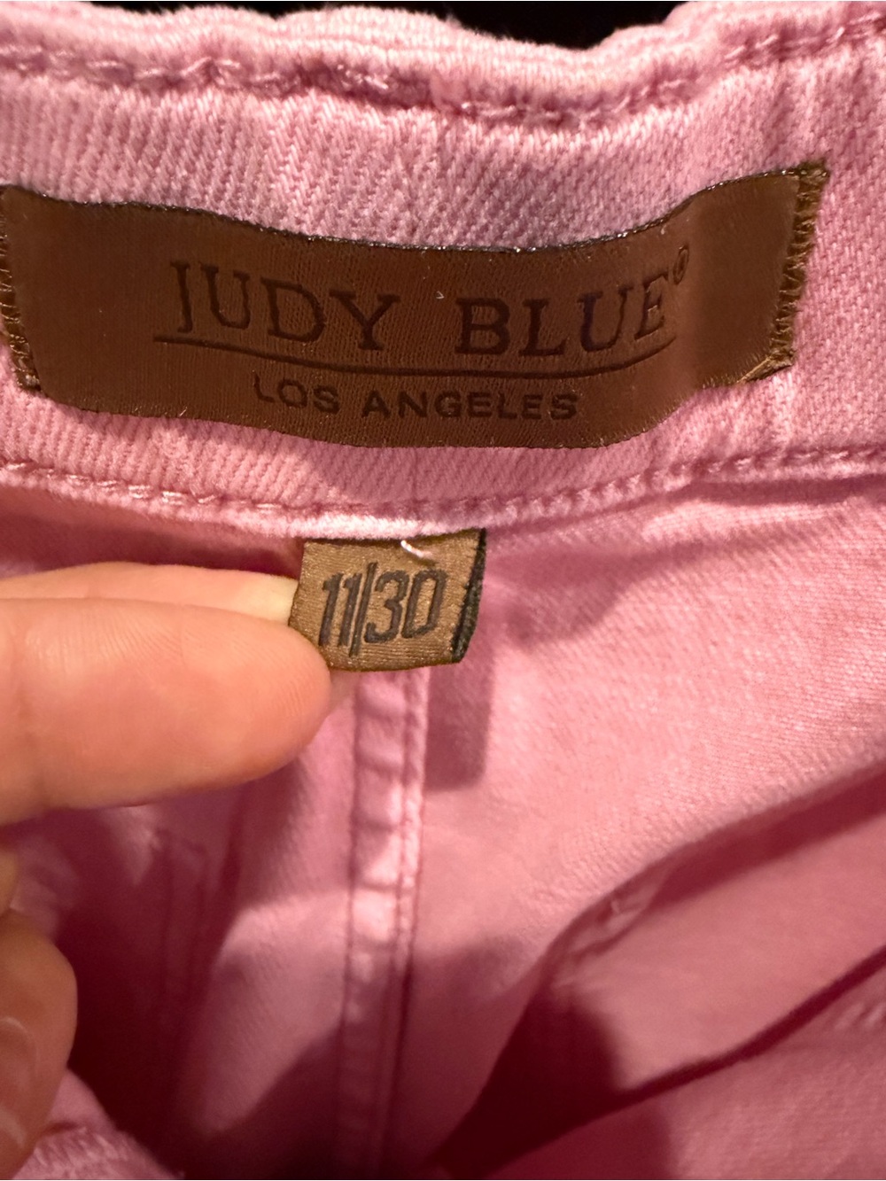 Judy Blue Pink Drawstring Jogger Pants - Picture 5 of 7